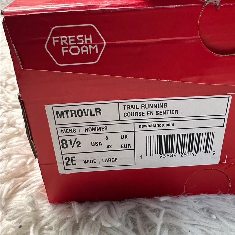 NIB New Balance Men's Fresh Foam Roav V1 Trail Running Shoe - Picture 3 of 10